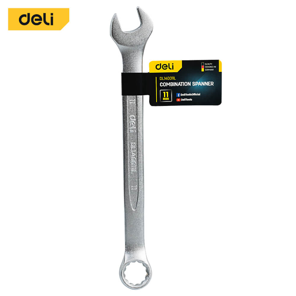 ประแจปากตาย DELI EDL140011L-SL-01 11มม_0